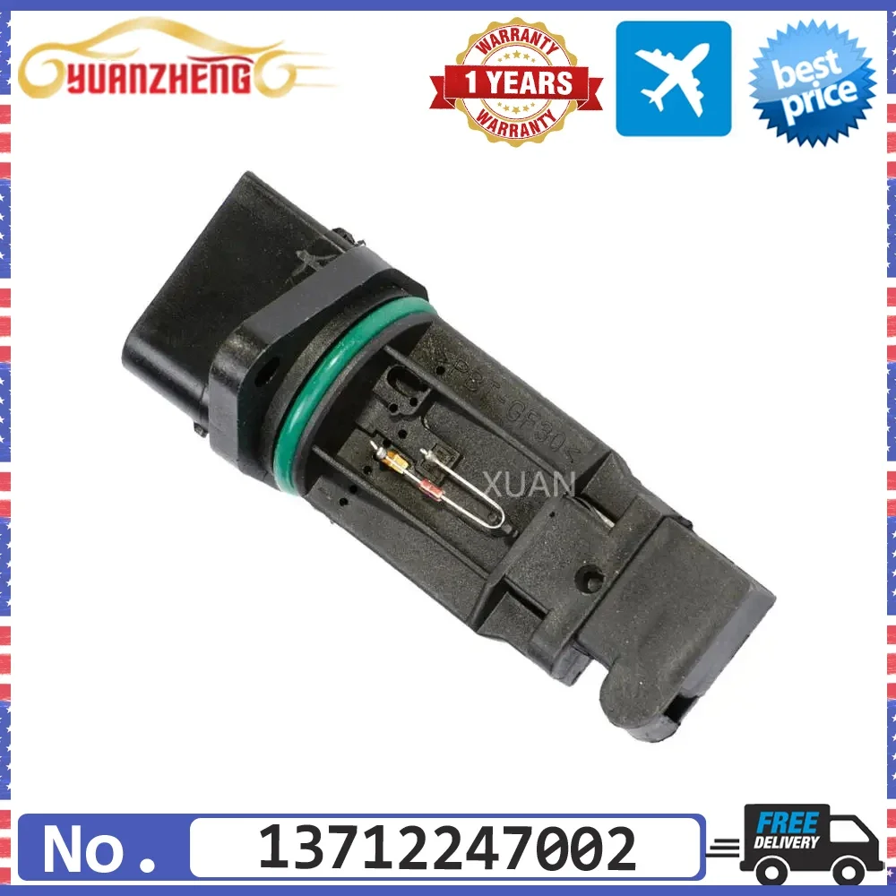 NEW MAF MASS AIR FLOW METER SENSOR 13712247002 For BMW E46 E39 E38 E53 318d 320d 330d 330xd 320Cd 320td 318td 520d 525d 530d X5