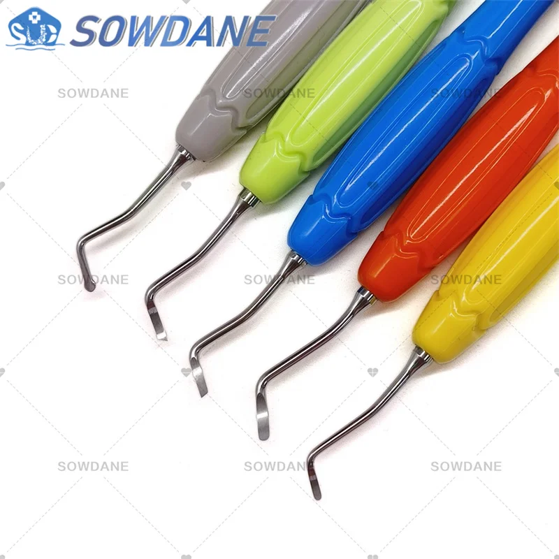 Dental Cavity Preparation Gingival Margin Trimmer Bone Enamel Chisel Cutting Surgery Dental Hatchet Chisel Enamel Tool