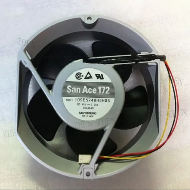 

Y 1PCS 109E5748H5H03 48V 0.28A New For SANYO San Ace172 cooling fan