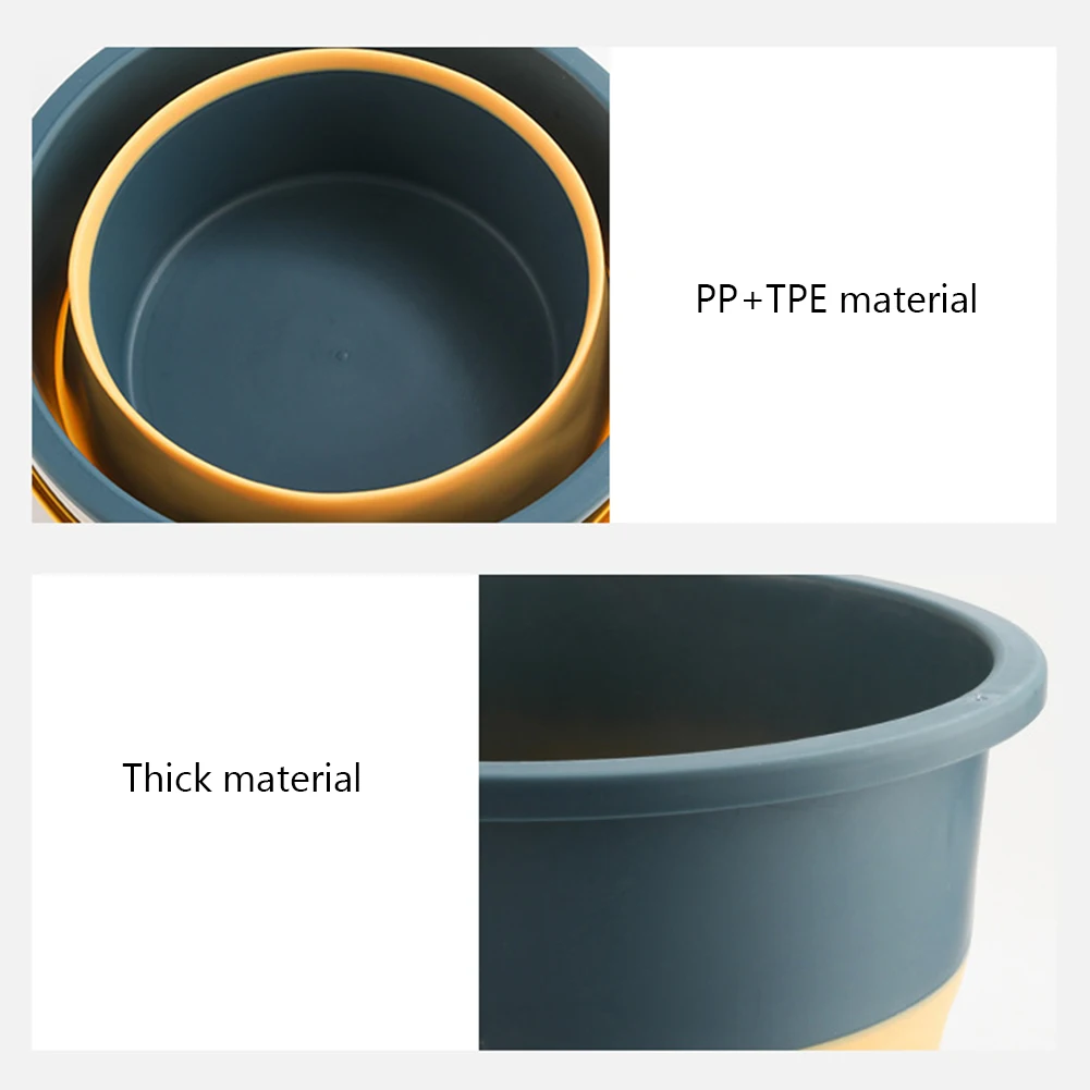 

Силиконовое складное ведро для мытья автомобиля 5/10 л, портативное, экономит место, утолщенное, для ванной, кемпинга, рыбалки, для воды