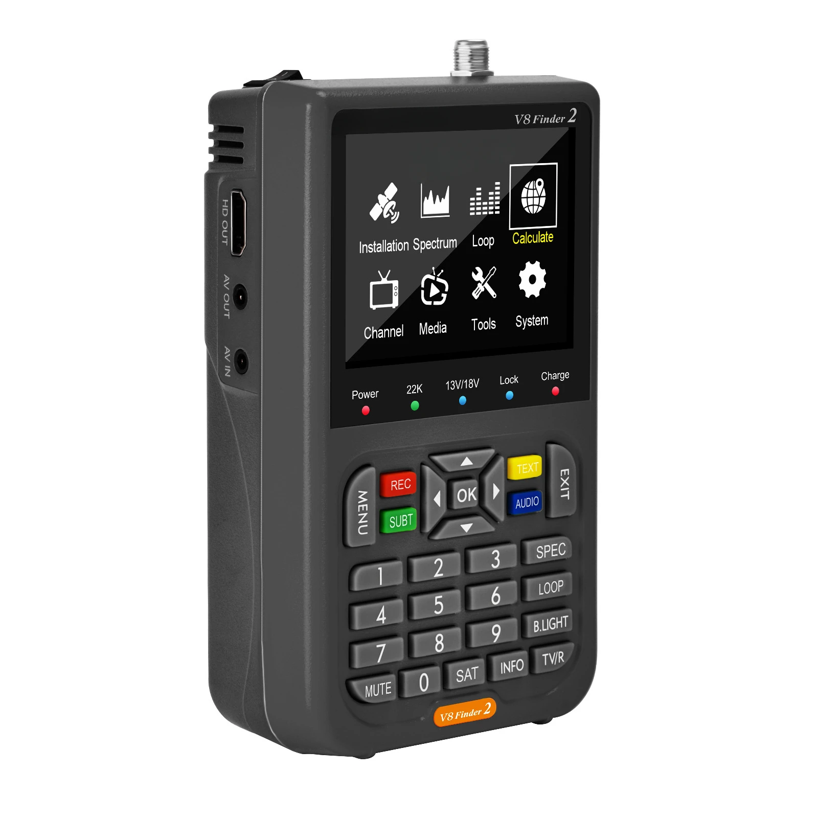 Star Finder V8 Finder 2 DVB-S2X/S2/S biss auto roll