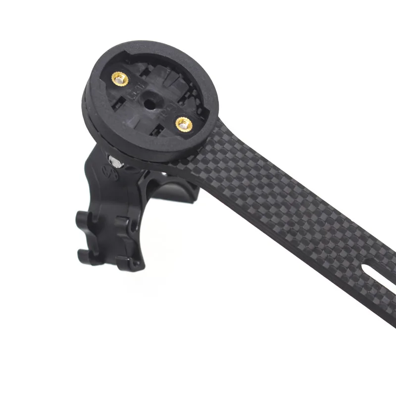 Full carbon fiber Garmin/bryton/cateye/igpsport Bicycle bike Computer support holder+GoPro Motion Camera Bracket+Lamp holder