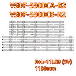 NEW V5DF-550DCA-R2 V5DF-550DCB-R2 UN55J6520 UE55J6300 UE55J6350 UE55J6370 CY-WJ055CGLV1H UE55J6300AK UE55J6370SU LED Strip