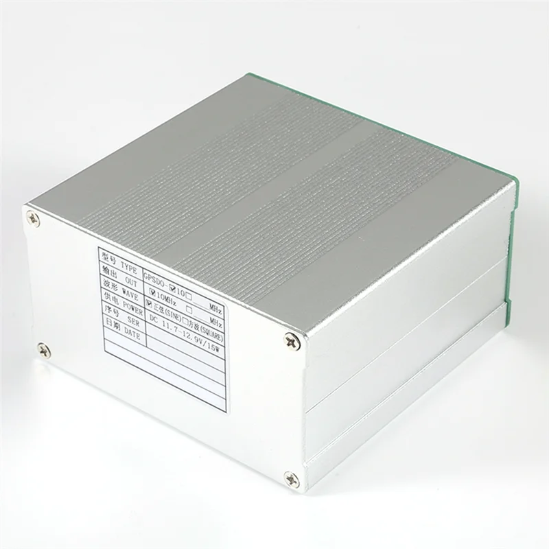 ABFN-GPS-CSG GPSDO GPS مذبذب الانضباط على مدار الساعة 10KH-220Mhz VFO موجة جيبية مع تردد شاشة الكريستال السائل 10Mhz الناتج الولايات المتحدة التوصيل