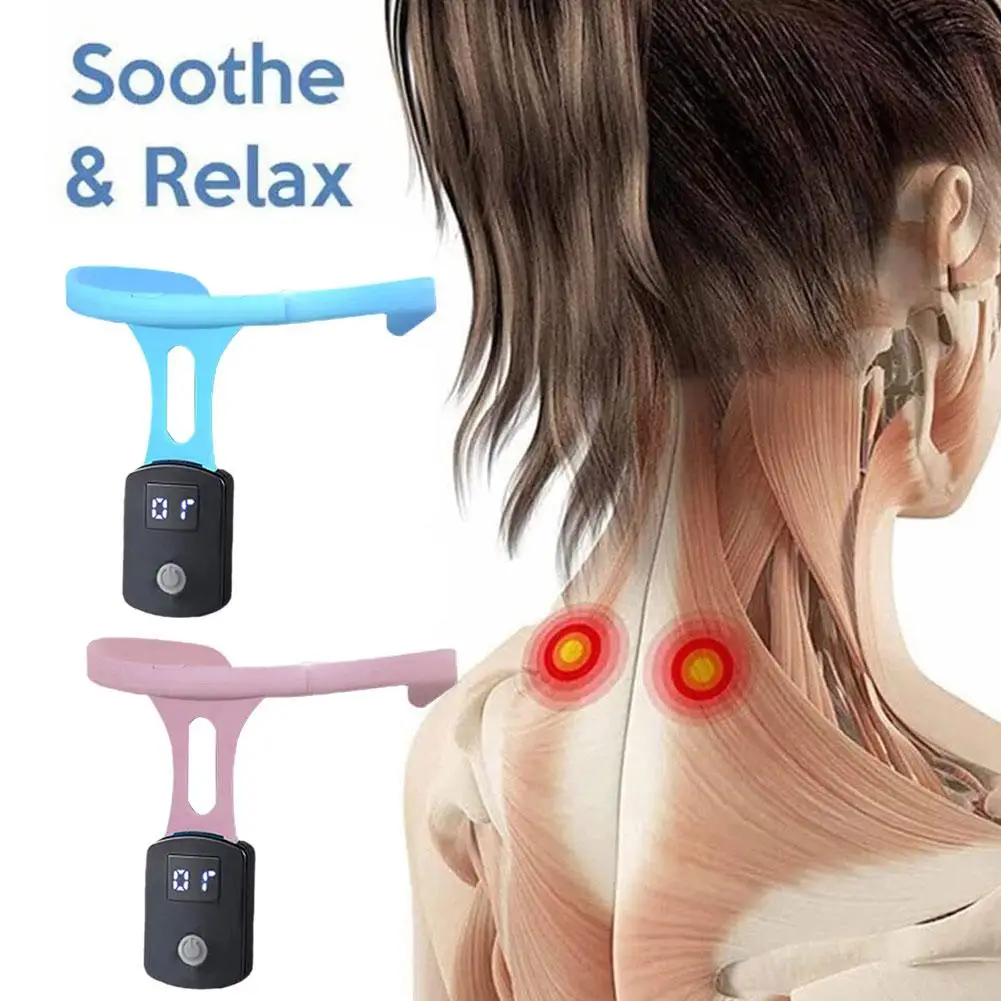 New Slimory Ultrasonic Lymphatic Soothing Neck Instrument Ultrasonic Lymphatic Neck Massager Slimory Ultrasonic Lymphatic Sooth