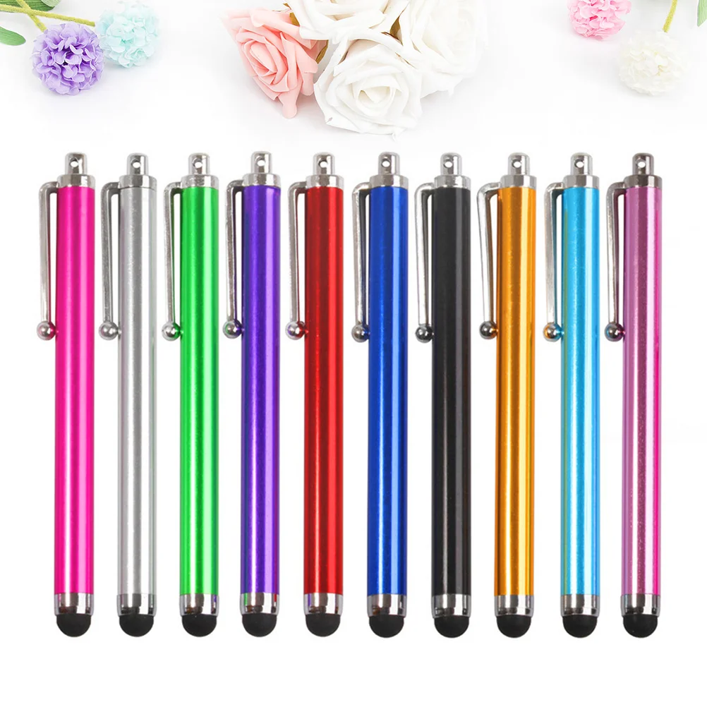 

15pcs Touch Screen Pen Capacitive Pen Universal Writing Tool Office Supply for Phone Tablet (Mixed Color)