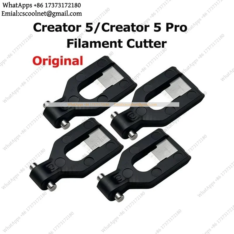 k06 Filament Cutter For Flashforge Creator 5 C5 Pro 3D Printer Durable Metal Blade Replacement Parts Accessories