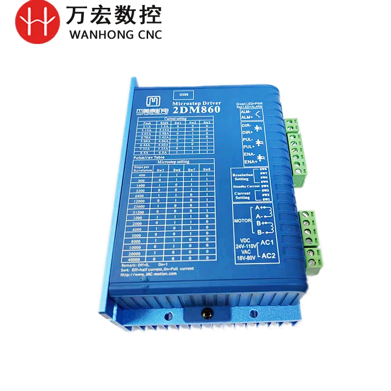 JMC57/86 двухфазный драйвер шагового двигателя 2DM860 с двигателем Nema34 для резьбового станка