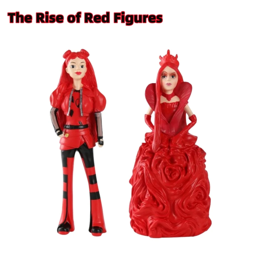 Descendants: The Rise Of Red Resin Cartoon Character Figures Creative Ornaments Art Ornaments Home Decoration Crafts Ornaments