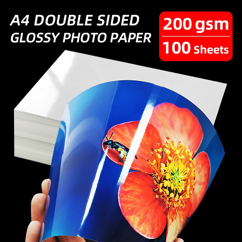 100-fogli-di-carta-fotografica-21-x-297-cm-bifacciale-lucida-200-g-carta-fotografica-cartoncino-lucido-per-stampanti-a-getto-d'inchiostro
