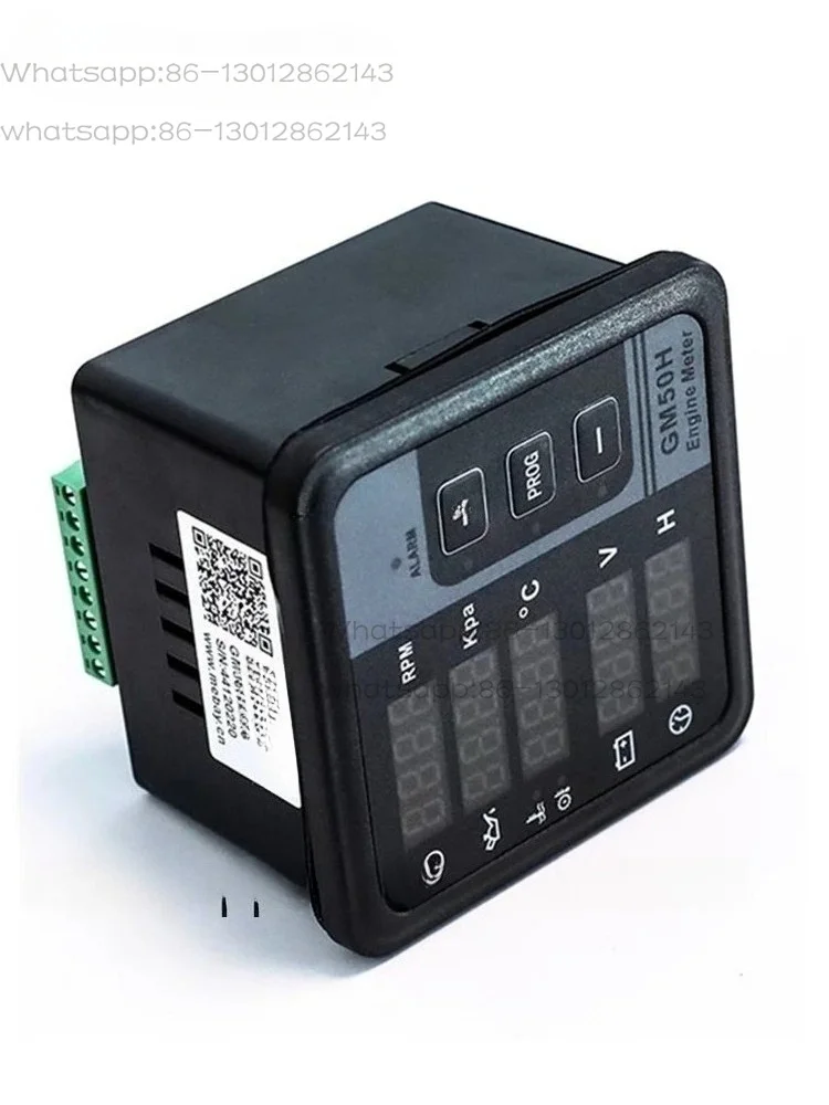 GM41H generator monitoring controller multifunctional voltage frequency water temperature oil pressure tachometer