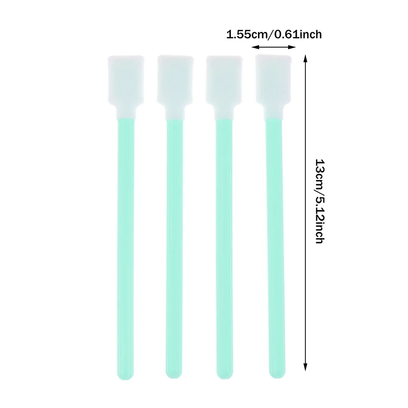 50PCS Sponge Foam Tip Cleaning Tool Printhead Print Head Clean Wide Dustfree For All InkJet UV Solvent Printer