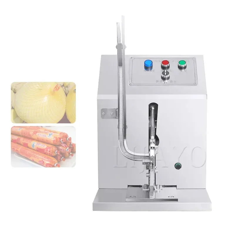 Fully Automatic Sausage Casing Clipper Clipping Machine Packing Buckle Machine