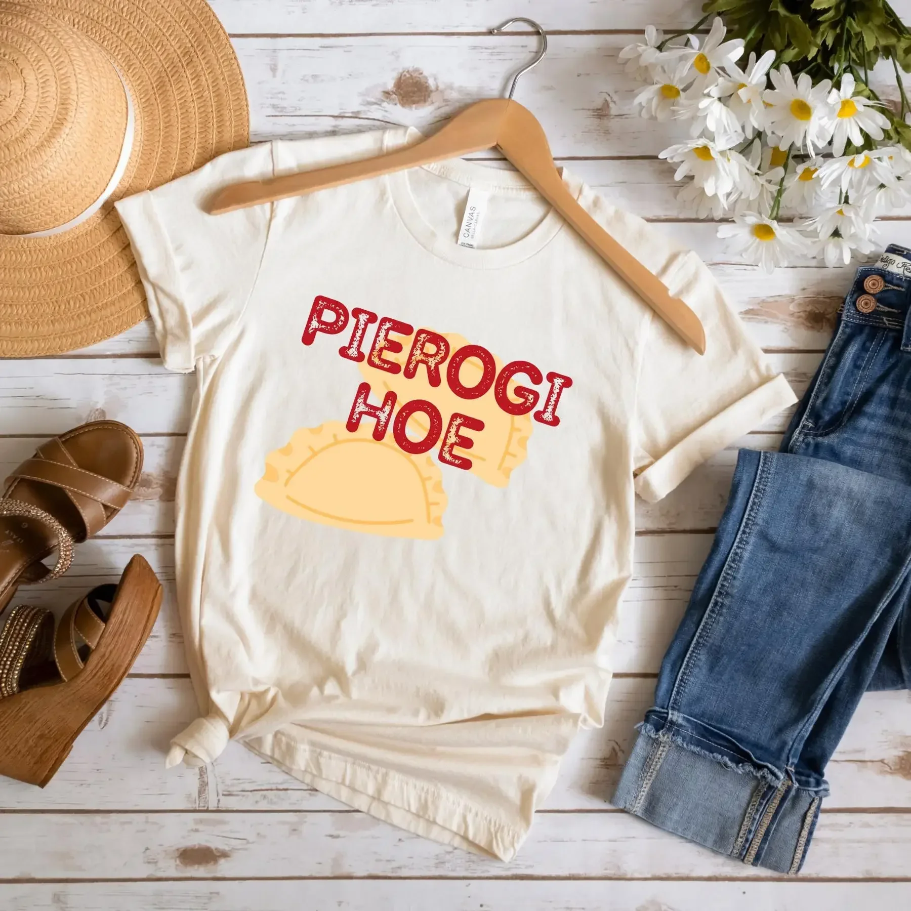 Pierogi T Shirt Funny Polish Jersey for Festivals Makers
