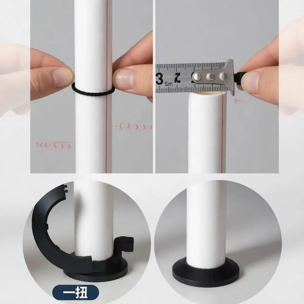 Pipe Decorative Cover Snap On Wall Flange Plastic Escutcheon For Sewer Cable Water Conduit Hole Concealing Shield Cap