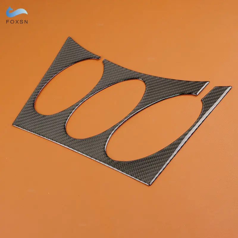 

Soft Carbon Fiber Car Inner Central Control Display Panel Frame Trim Sticker For Nissan 350Z 2003 2004 2005 2006 2007 2008 2009