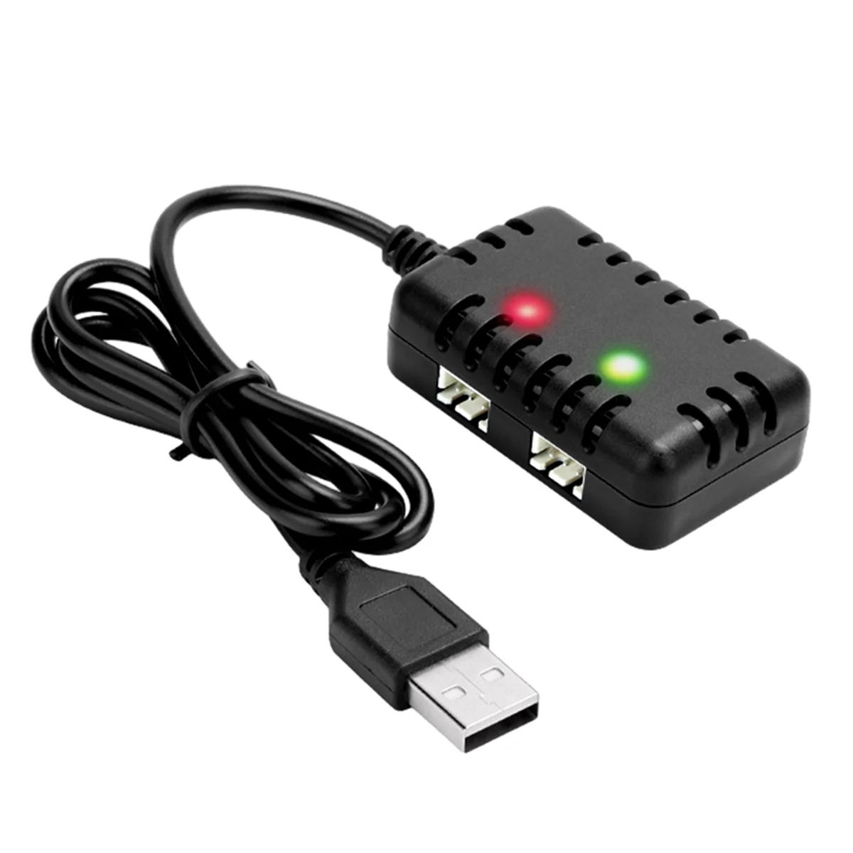 2S 7.4V 2-In-1 Charger with XH-3P Connector Plug for AX24 SCX24 UTB18 SCX24 RC Cars & Trucks,7.4V 2S Lithium Batteries SQ