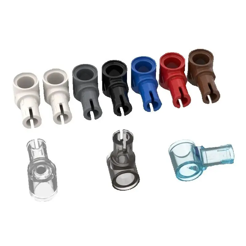 10 stks 15100 Connector 1 Pin Bouwstenen MOC Technische Accessoires Compatibel met Baksteen Kinderen Speelgoed Geschenkdoos
