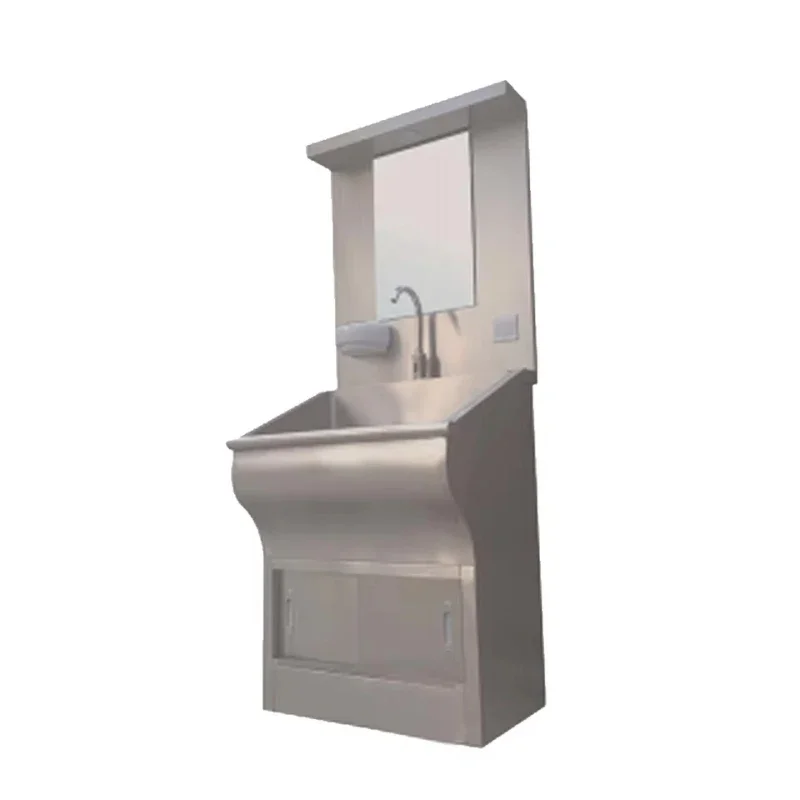 Clinic Durable Stainless Steel High Back Wash Basin