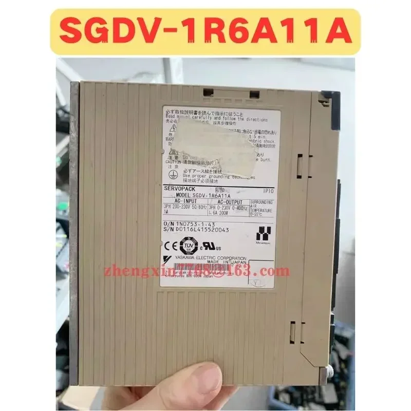 Used Servo Drive SGDV-1R6A11A SGDV 1R6A11A Normal Function Tested OK