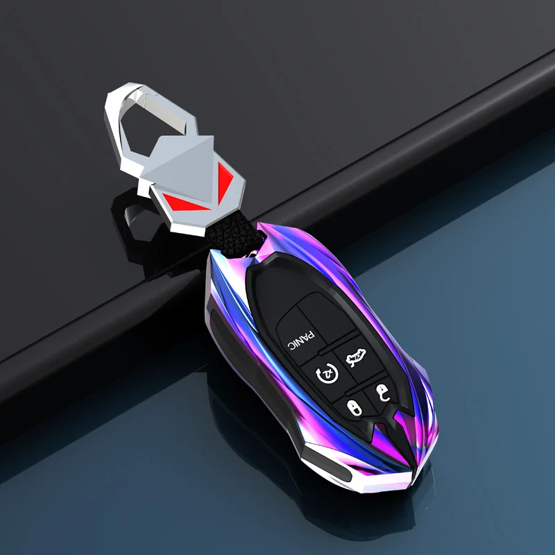 2 3 4 5 Buttons Smart Remote Key case for Dodge Charger Challenger Durango Journey Jeep Grand Cherokee Renegade Fiat Freemont