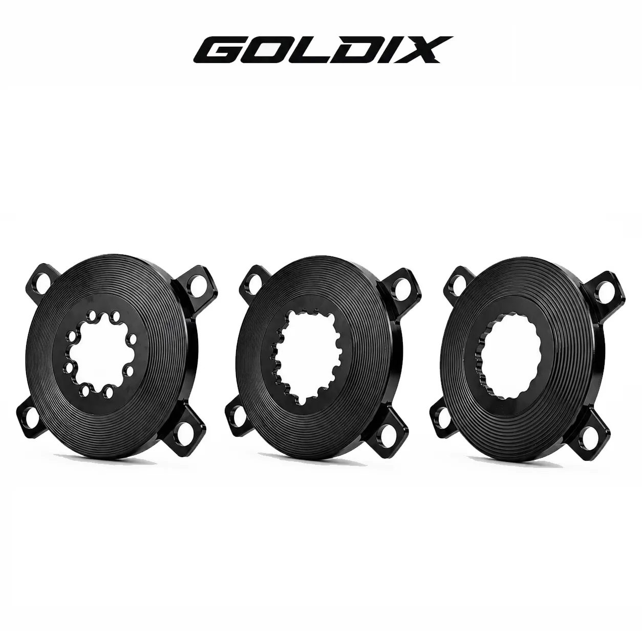 GOLDIX CNC Chainring Adapter for EASTON 3-Bolt 8-Bolt to 110BCD 4-Bolt Crank Spider Converter Direct Mount MTB Road XC Bicycle