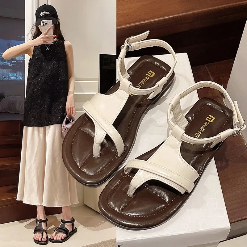 

Fashion Mid Heels Slippers Pointed Toe Sandals 2025 Elegant Slingback Pumps Women Shoes Chunky New Party Trend Zapatillas Mujer