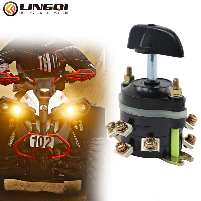 LINGQI RACING Reversing Switch Combination Small Transfer Switches For Electric Four-wheel Vehicle Battery Tricycle Accessories