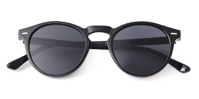 Vintage Mode Runde Sonnenbrille für Damen und Herren 2024 Markendesign Retro Nieten Gelbe Blaue Gläser Eckige Sonnenbrillen Unisex – Detail 23