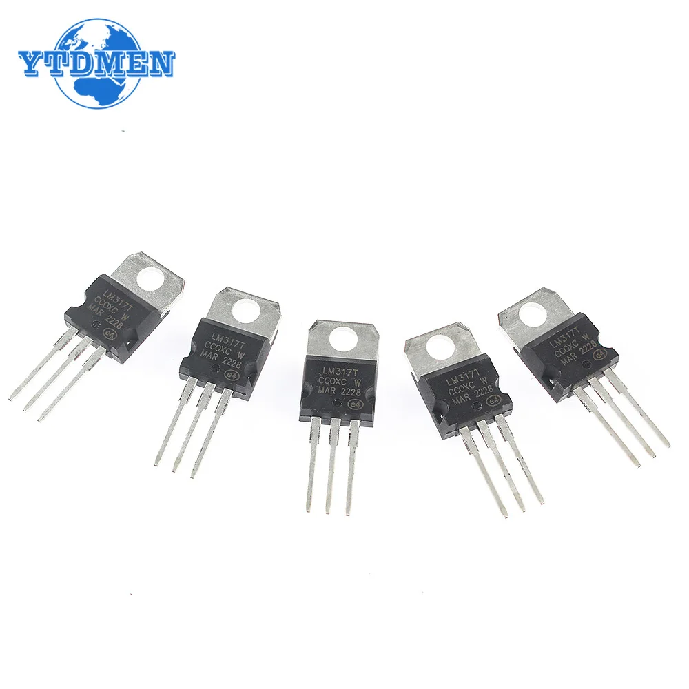 50PCS Voltage Regulator 7805CV L7806CV L7808CV L7809CV L7810CV L7812CV L7815CV L7818CV L7824CV LM317T TO-220 Transistors IC Kit