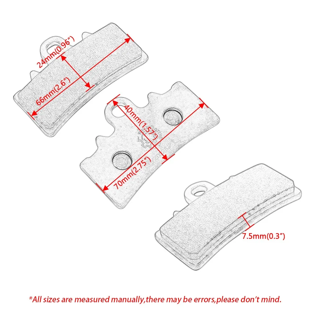 Motorcycle Accessories New Sintered Metal Front Brake Pads Fit For BMW C400X C 400 X GT C400GT 2018 2019 2020 2021 2022 2023