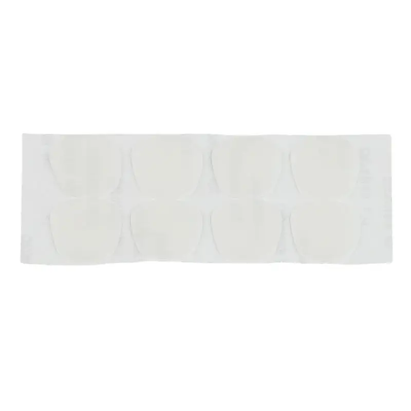 A89E-8Pcs Alto/Tenor Saxophone Sax Mouthpiece Patches Pads Cushions 0.8Mm---Translucent