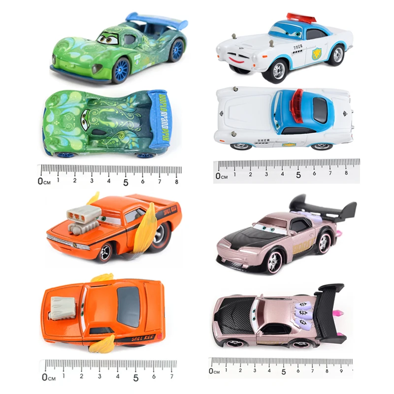 Pixar Cars Anime-Figuren Doc Hudson Ramone Lightning McQueen Fillmore Racing Metallmodell Rennwagen Spielzeug Kindergeschenke – Detail 18