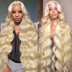 13X6 Hd Lace Frontale Pruik 613 Blonde Body Wave Human Hair Pruiken Voor Vrouwen Keuze Pre Geplukt 13X4 Lace Front Human Hair Pruik