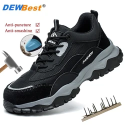 Electrician insulated shoes anti-smash and anti-puncture Plastic-coated toe Kevlar safety shoes protective shoes wholesale