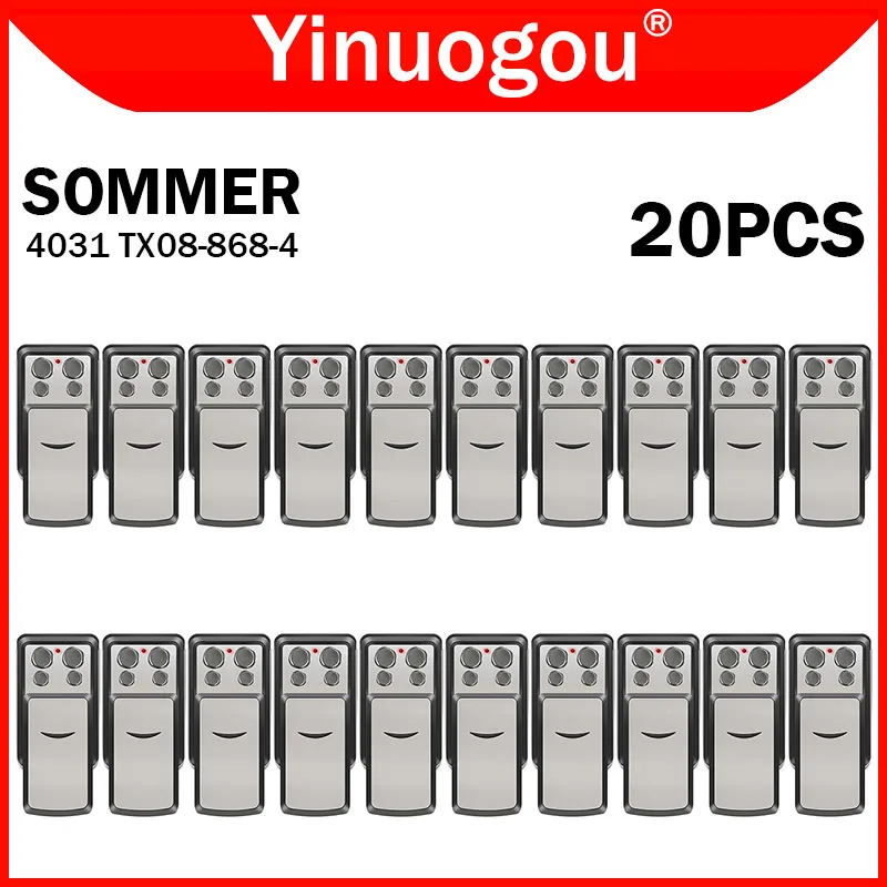

SOMMER 4031 TX08-868-4 4020 TX03-868-4 4026 TX03-868-2 4025 TX02-868-2 4035 TX02-868-2 4011 Пульт дистанционного управления для гаражных ворот 868 МГц