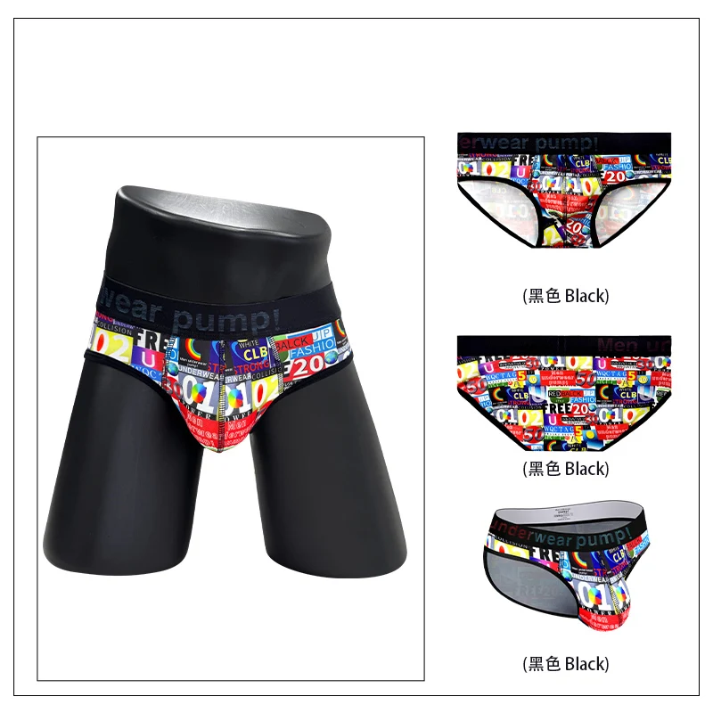 Summer Low Underwear Men's Thongs for Men New Men's Ultra-thin Panties Bikini Sexy Adult Man G-string Hot Man Brief Underpants
