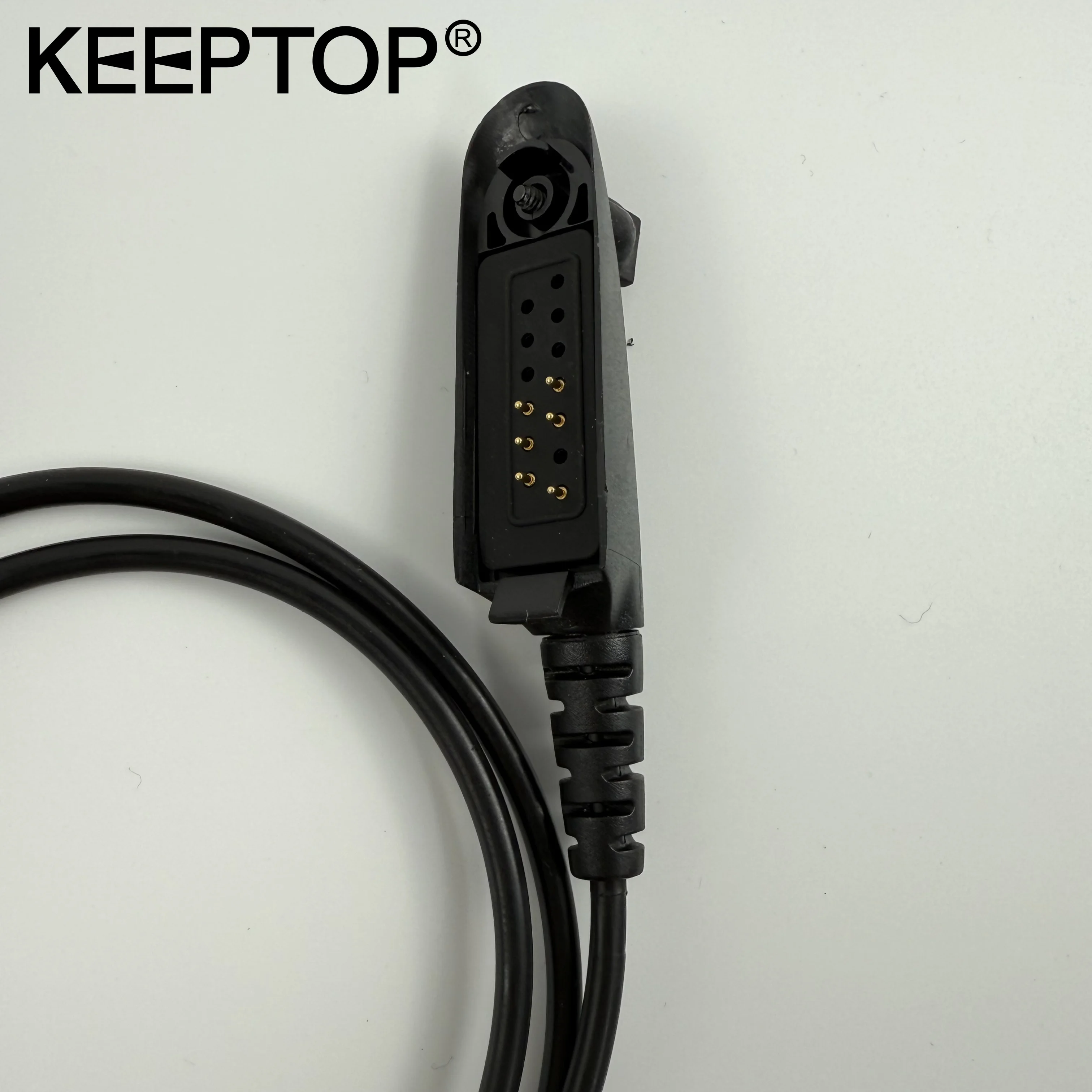 KEEPTOP Tattico U94 PTT 7.1 Spina del Cavo Adattatore Per Cuffie per Motorola GP328 GP338 GP340 360 380 320 PTX760 MTP750Walkie Talkie
