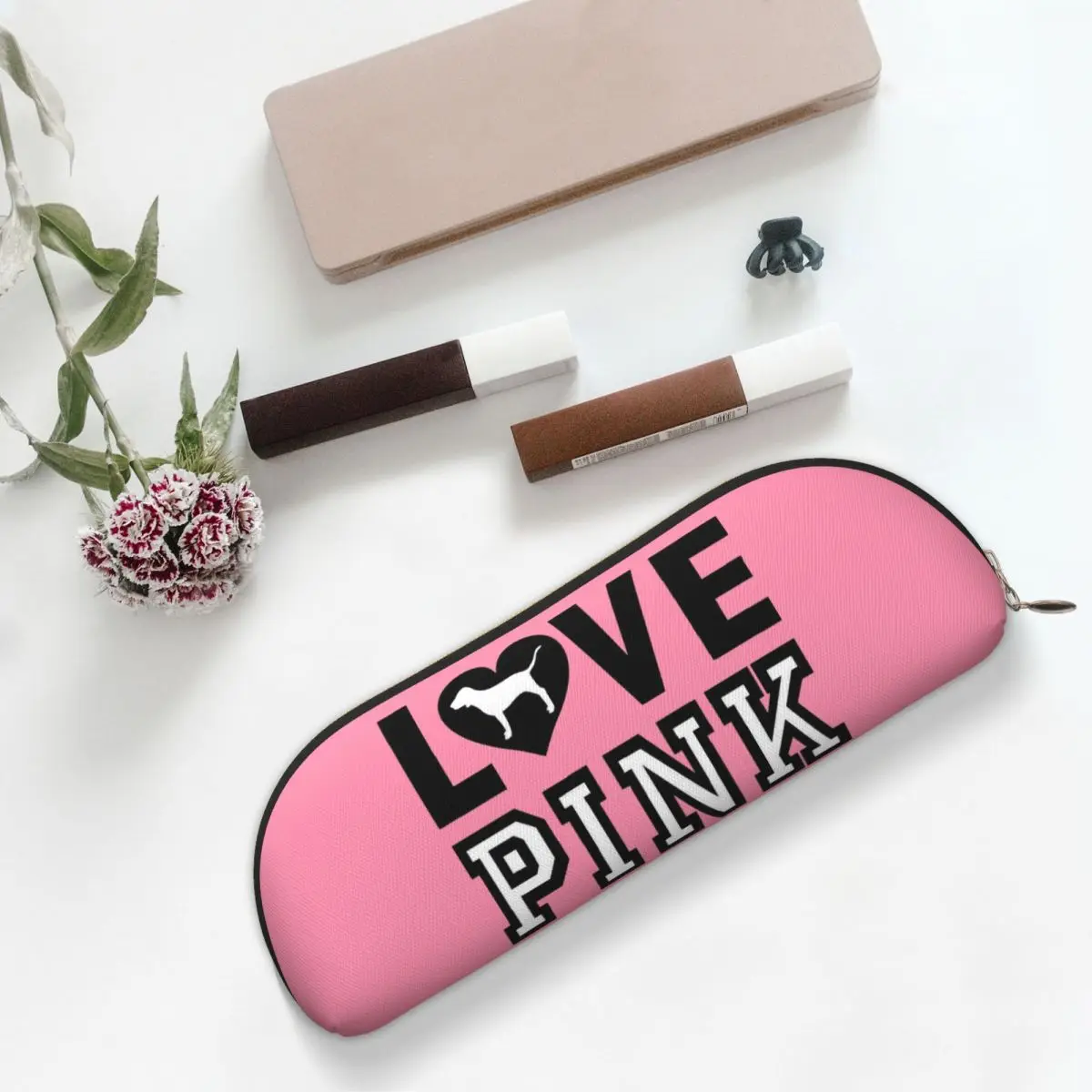愛ピンク鉛筆ケース鉛筆ポーチ収納文具用品大容量ペンボックス鉛筆バッグ子供のためのギフト