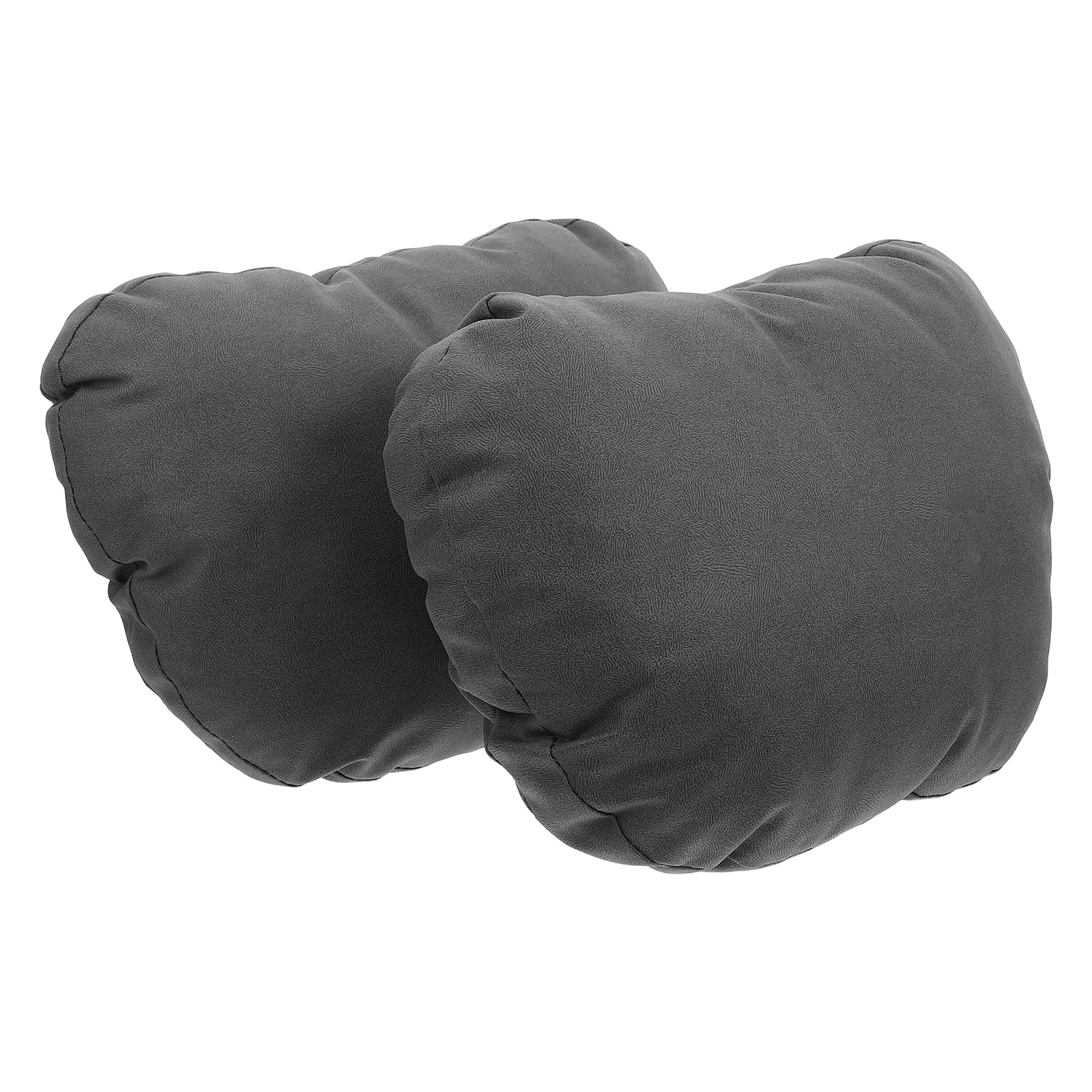 

2Pcs Ergonomic Car Neck Support Pillow Suede Fabric Cotton Filling Soft Comfortable Headrest Cushion for Driving Travel