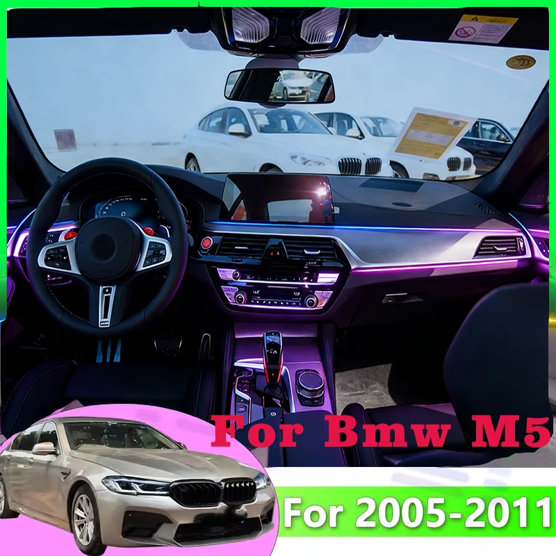 

For BMW Only 22 In1 Car LED Interior Ambient Lights Car Acrylic Strip For F10 F20 F30 E36 E39 E60 E87 E90 E91 E92 G20 G30