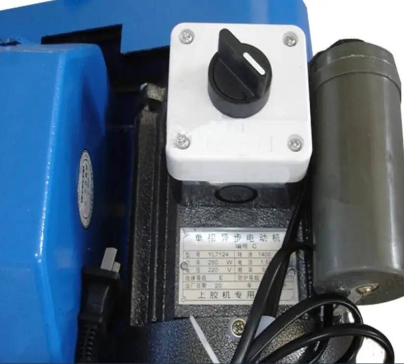 2026 Automatically Bonding Machine White Plastic Glue Machine Shoes Gluing Machine Glue Coating Machine 220V 250W