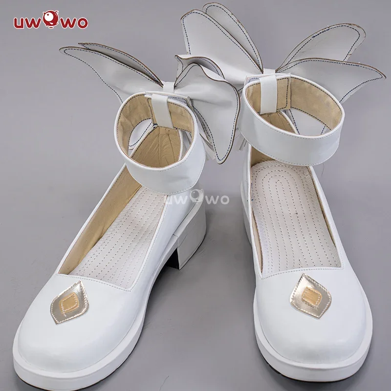 Zapatos de Cosplay de League of Legends, PRE-SALE, LOL, Gwen, calzado blanco