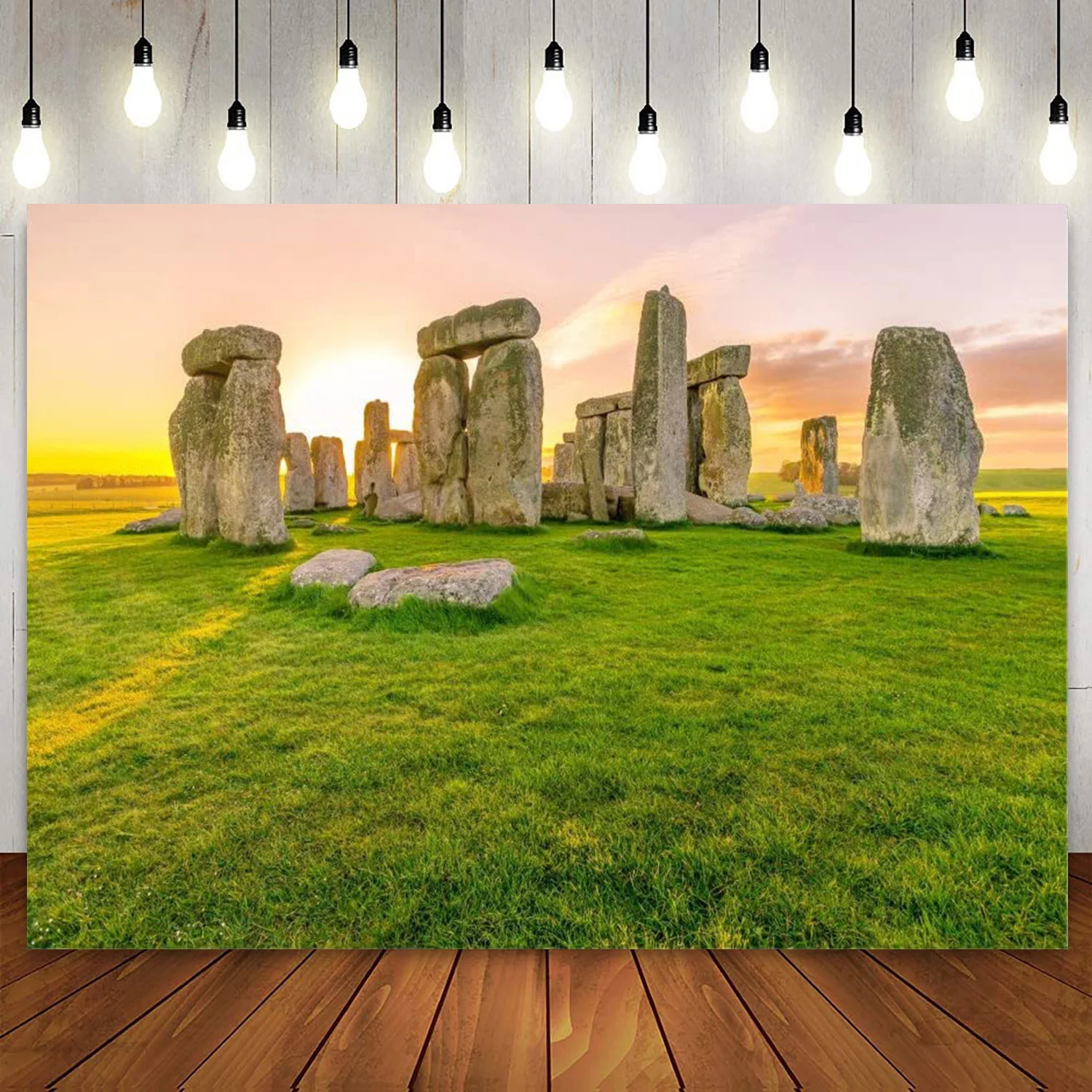 Stonehenge Backdrop Historical Heritage Ancient Site Ruin Photography Background Baby Adult Travel Portraits Photo Booth