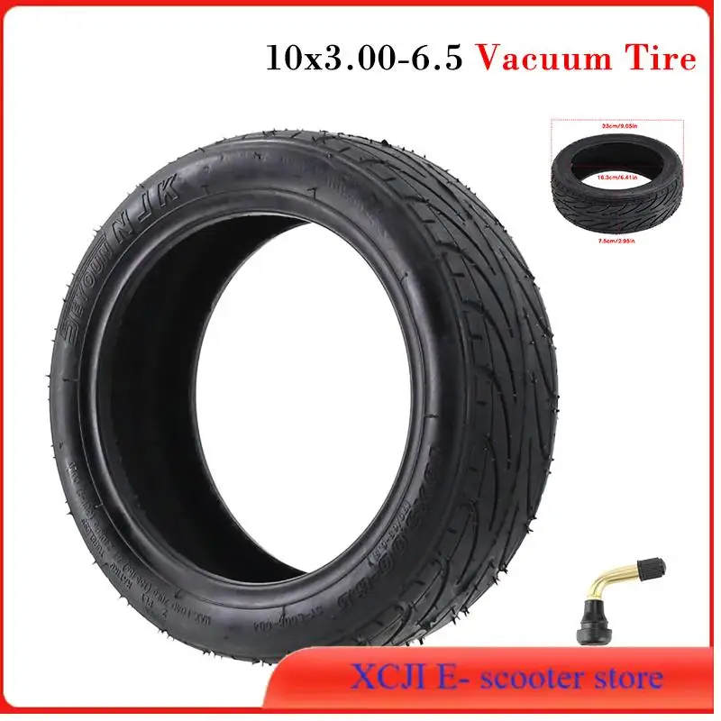 

Бескамерная шина 10x3.00-6.5 (передняя или задняя) для электросамоката Segway Ninebot MAX G30, запчасти для 10-дюймовых колес