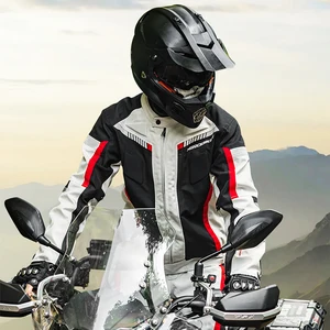 Herobiker jaqueta impermeável para motocicleta, jaqueta de corrida masculina, calças vestíveis para motocicleta, roupas de moto com proteção de eva 6 principais vendas camisola yamaha moto - №4