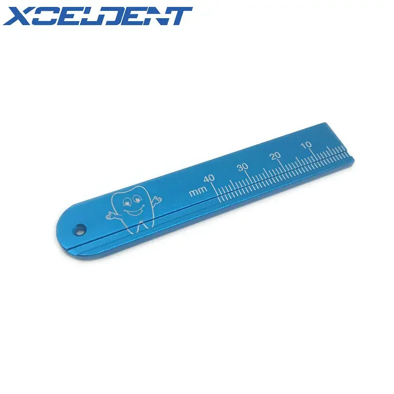 High Quality Aluminium Dental Endo Rulers Span Measure Scale Endodontic Finger Rulers Dentist Tools Materials