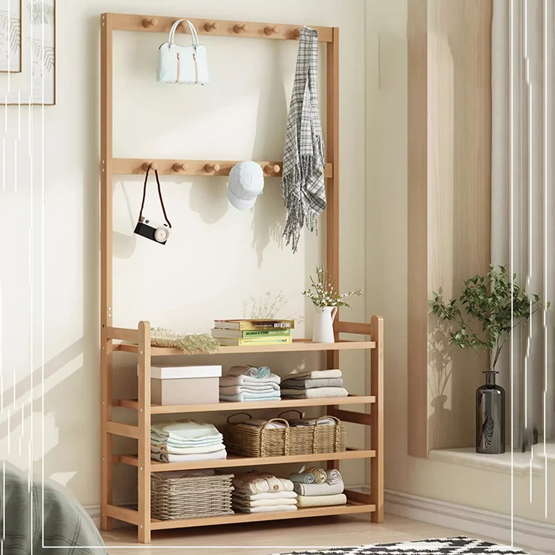 Adjustable Garment Coat Racks Nordic Plant Shelves Organizer Cabinets Coat Racks Shoe Modern Porte