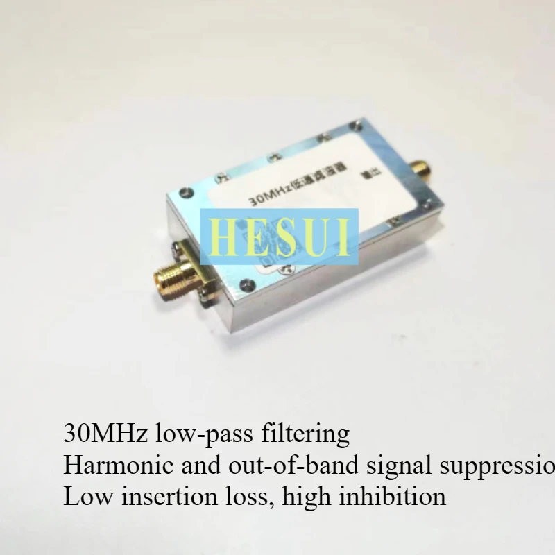 

30MHz low pass filter harmonic filter square wave sine 30M intermediate frequency signal filter