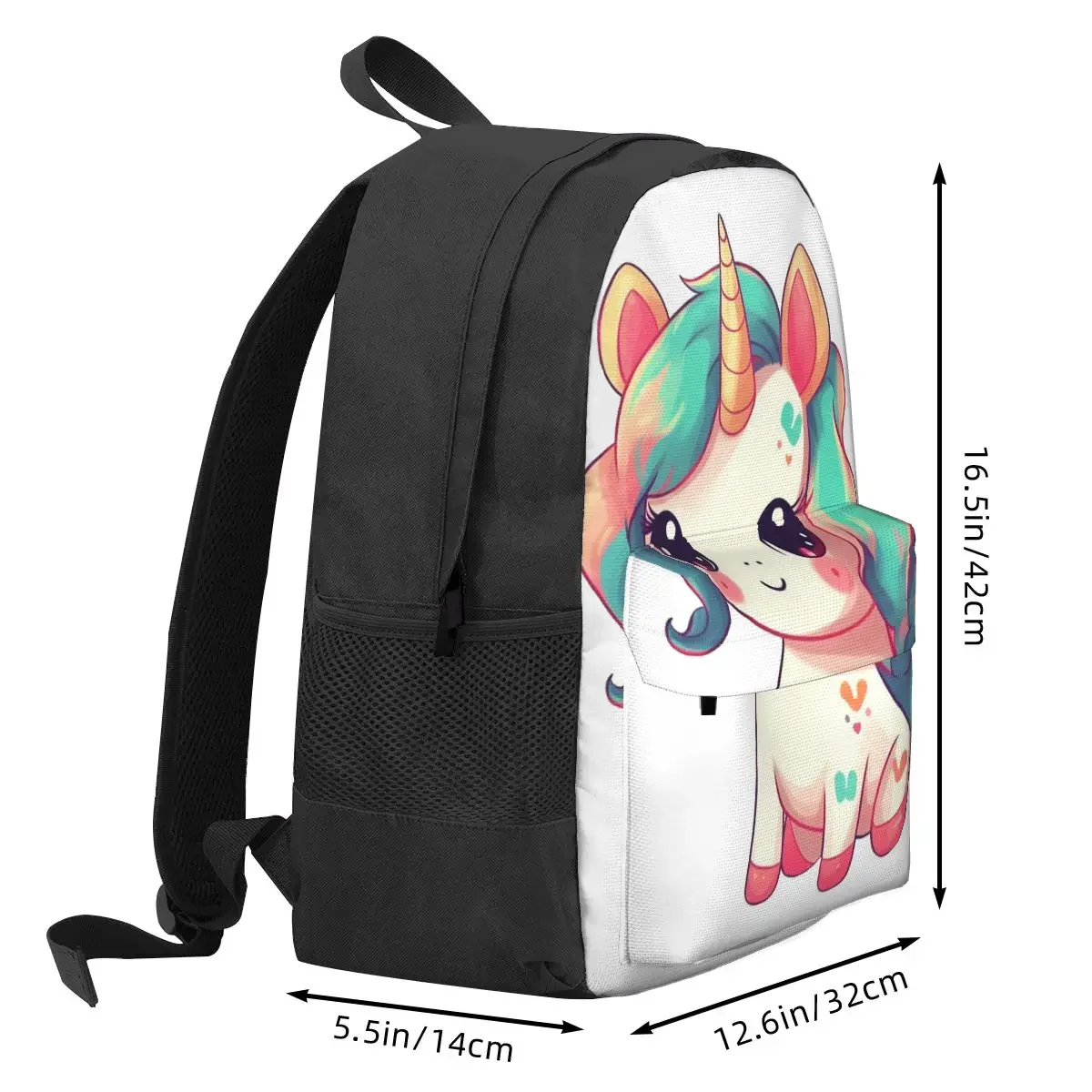 Cute Cartoon Unicorn Backpacks Boys Girls Bookbag Students School Bags Cartoon Kids Rucksack Laptop Rucksack Shoulder Bag